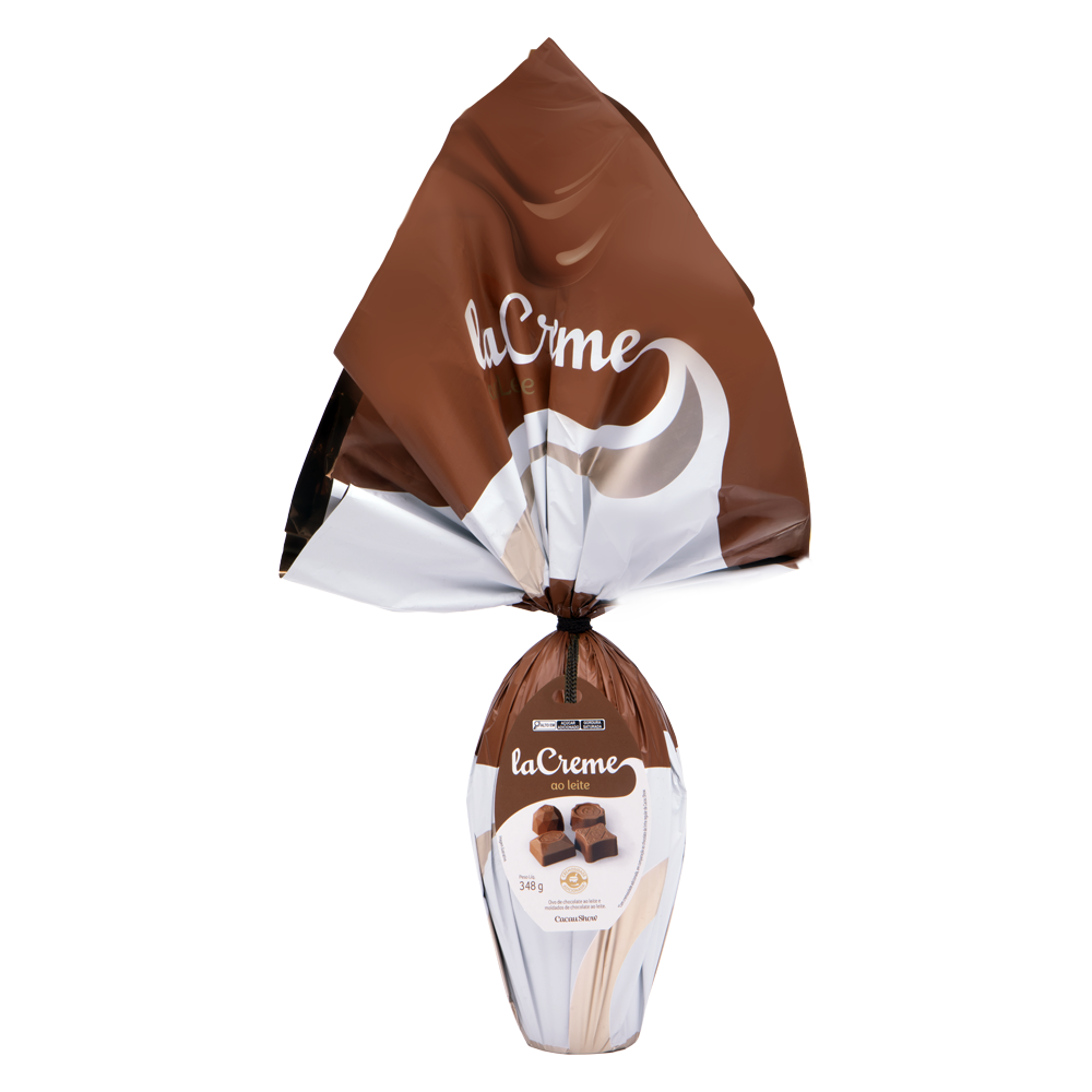 Ovo de Páscoa laCreme ao Leite 348g, , large. image number 0